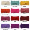 Winter Wool Knitted Headband for Women Crochet Ear Warmer Wide Headbands Turban Head Wrap Fashion Hair Accessories Bandana Bandge