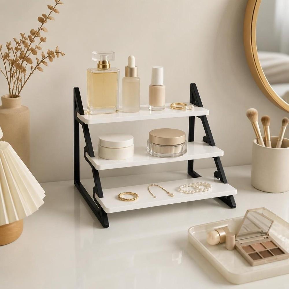Space Saving Jewelry Dispaly Shelf 3D Printing Seasoning Organizer Doll Model Shelf Kitchen