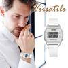 Silicone Digital Waterproof Sports Watch with LED Alarm and Stopwatch for Men and Cute and Stylish Quartz Watch Perfect Gift for and White Day Women,