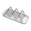Stainless Steel Soap Dish with Tray Self-draining Soap Holder Sponge Drain Rack for Bathroom Storing Soap Cleaning Brushes