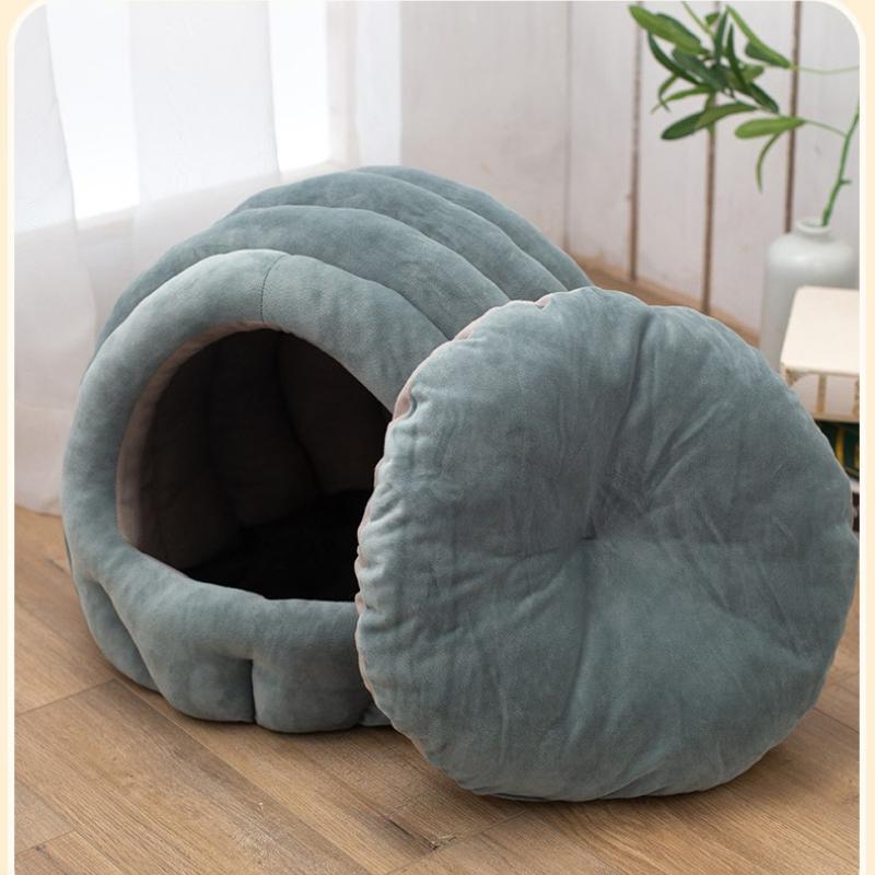 Cat litter, universal in all seasons, fully enclosed design, pet litter, house type, non-biting kennel, thickened and warm