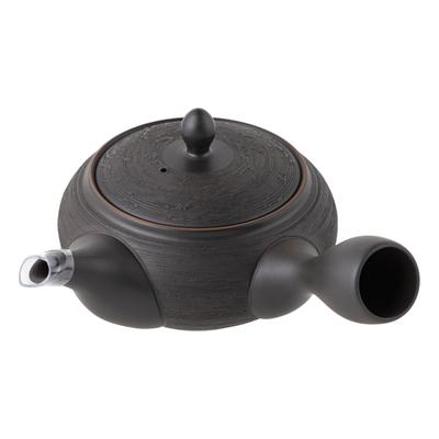 Smoked Pine Suitable for Gyokuro and Kabusecha Made In Tk005 Tokoname-yaki Teapot, Horyu, Bark, 300ml, Ceramesh, Tea, Japan, Boxed,
