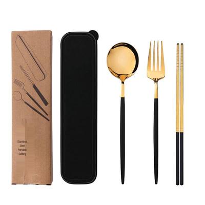 Abay Portable Stainless Steel Cutlery Set