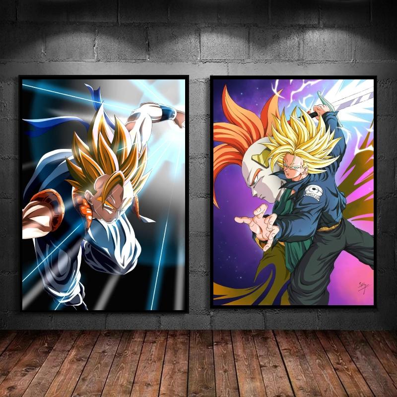 

Плакаты и принты Жемчуг дракона, тюбики с принтами и принтами, детские экшн-куклы, художественный подарок на день рождения для всей семьи