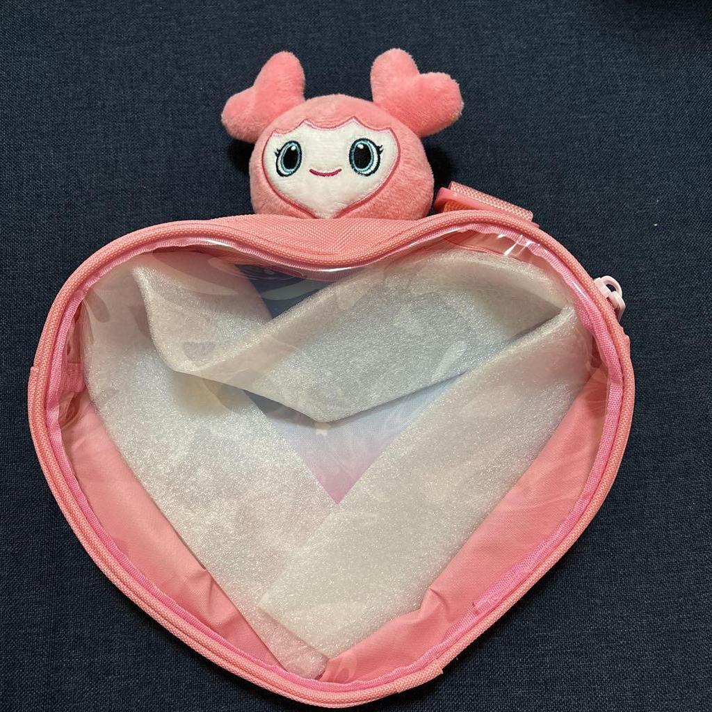 [USED] TWICE LOVELYS Body Bag & Plush Hairpin Momo GIGO Exclusive