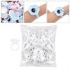 100 Pieces Glue Rings Extension 12 Breaches Volume Blossom Container Fanning