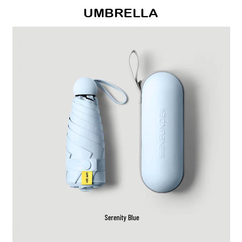 50% Off Women's Portable Sun Umbrella - Anti-UV, Manual Folding, Rain or Shine Parasol