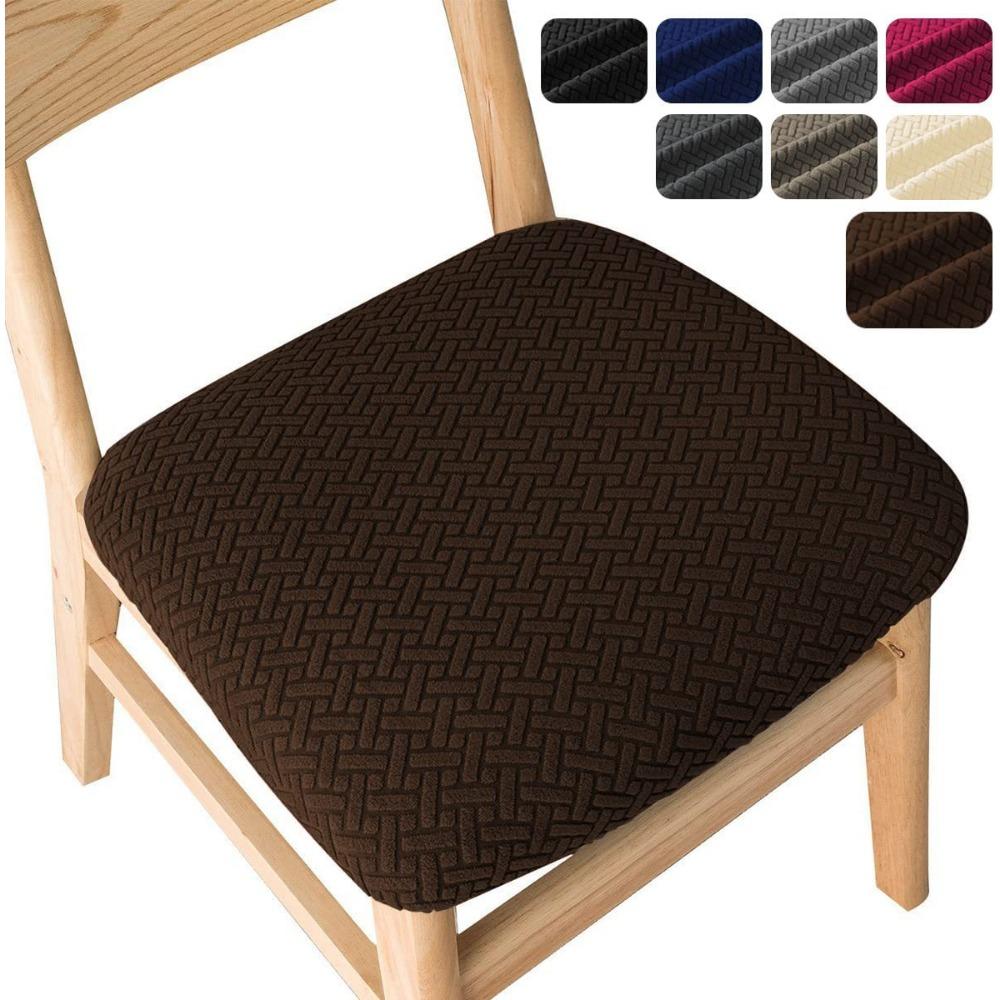 Universal Chair Cover Stretchable Thickened Seat Cushion Cover for Home Dining Room All Seasons
