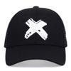 Sommer Männer Mesh Baseballkappe Outdoor Sport X Buchstabe Snapback Hut Für Frauen Unisex Atmungsaktive Kappen Hip Hop Trucker Hüte