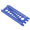 Plastic Material Bolt Identifier Gauge Blue/White Bolt Sizer Thread Gauge Checker  Screw Gauges