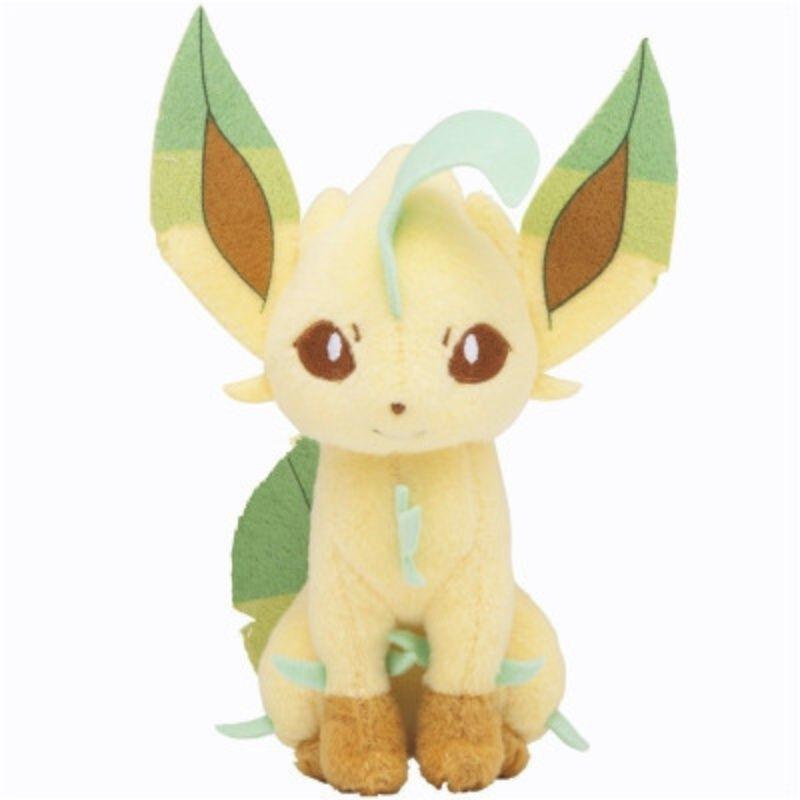 Sada plyšáků Pokemon Eevee Evolutions - Sylveon Sun Moon Original Vaporeon Flareon Leafeon