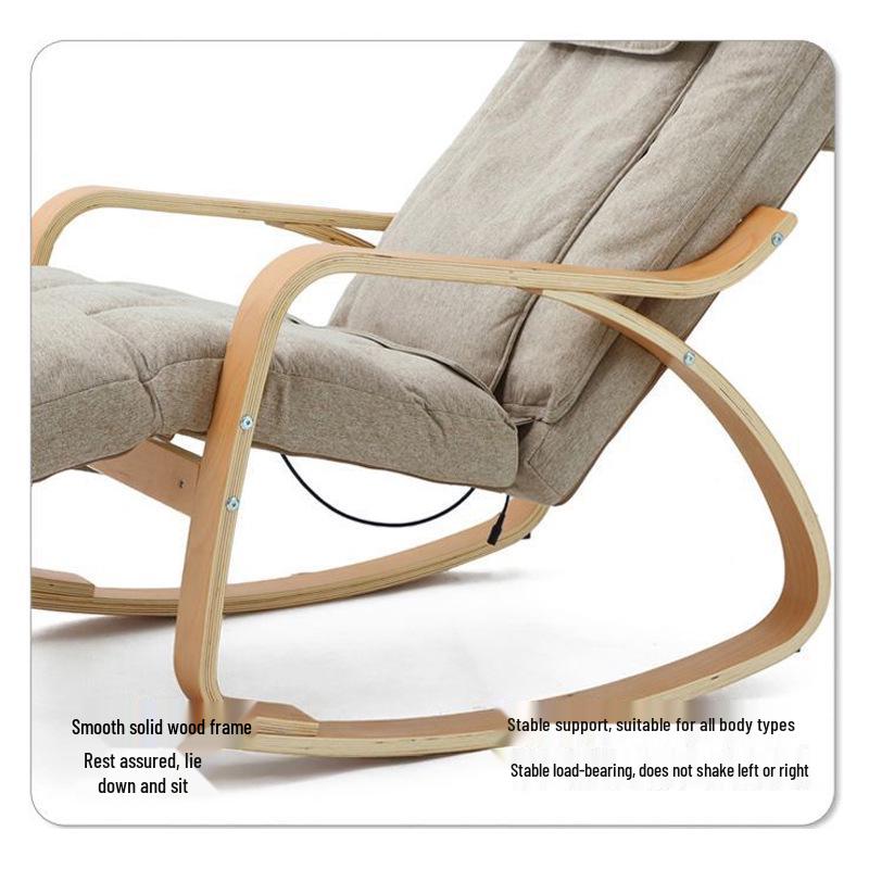 Massage Rocking Chair: Multi-functional Reclining Pad Sofa for Home and Living Room