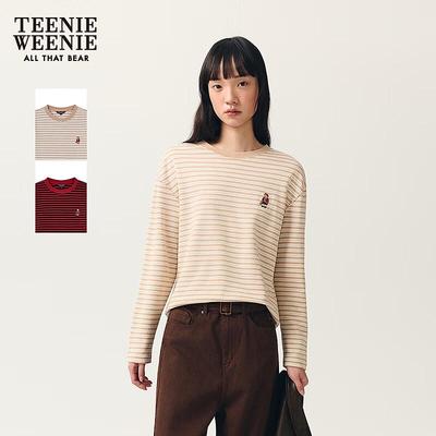 Women's Striped Bear T-Shirt