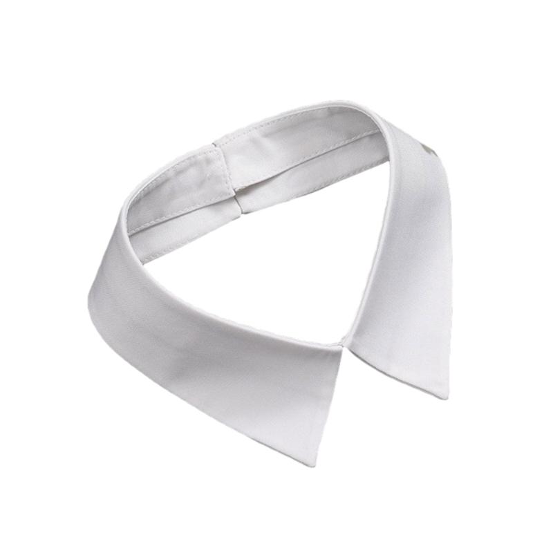 Hemd Pullover Weiße Serie Falscher Kragen Ausgestellte Ärmelbündchen Verstellbare Dekorative Ärmel Frau DIY Bekleidungsaccessoire