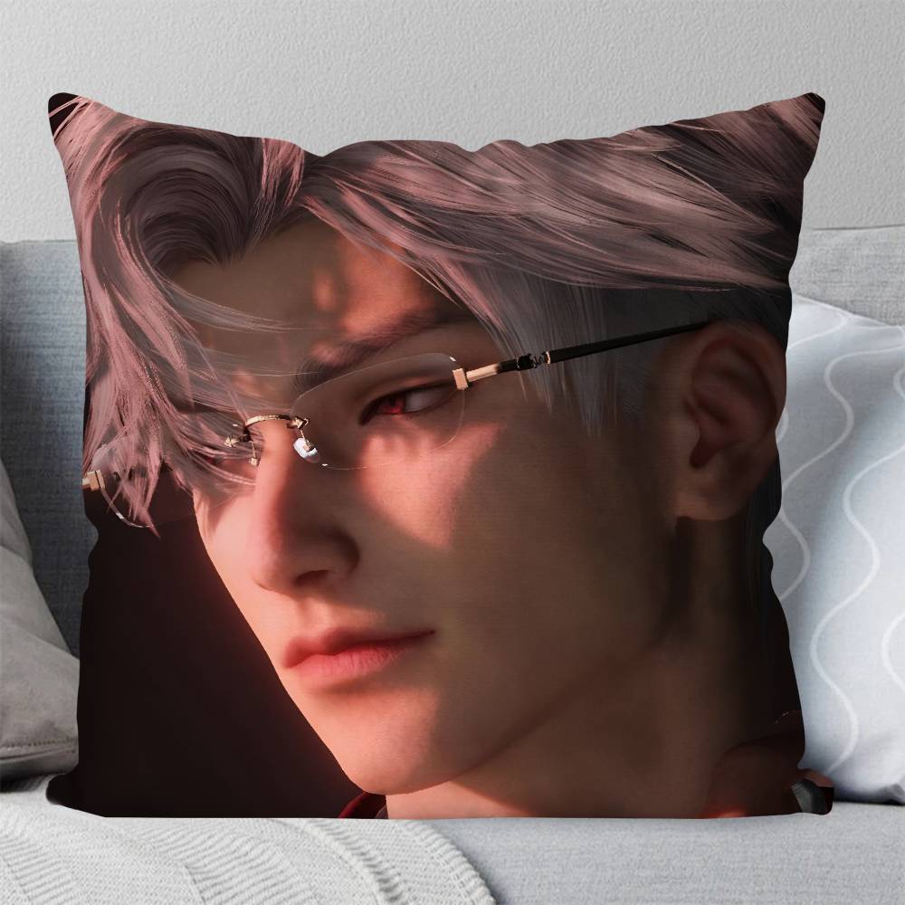 Game Love And Deepspace Sylus Pillow Case Square Pillow Bedroom Sofa Leisure Comfort Cushion Car Living Room Home Decoration
