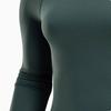 Nike Solid Color Yoga Training Pullover Quick-Dry Long Sleeve Fitness Top Women Tops Green FN3023-338