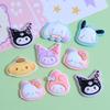 10 Pcs New Kawaii Cartoon Kitten, Puppy, Rabbit Resin Flat Back Scrapbook Figurine Diy Bow Decor Accessories Crafts A14