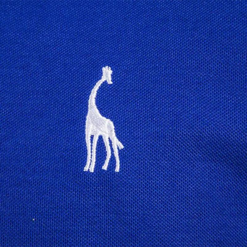 Vår/Sommer Fritidssportsklær Elastisk Bomull Brodert Poloskjorte XS-5XL Stor Størrelse Forretningskvalitet Herretopp
