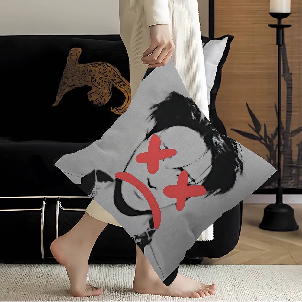 Popolare Boy Band A-ATEEZ Seonghwa KPOP Federe per Cuscini Cartoni Animati Divano Decorativo Casa Stampa Double-sided Peluche Corto