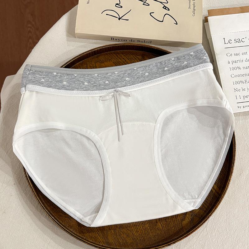 Women's Pure Cotton Antibacterial Panties - 2025 New Summer Thin Style Ladies' Briefs with Full-Cotton Crotch.