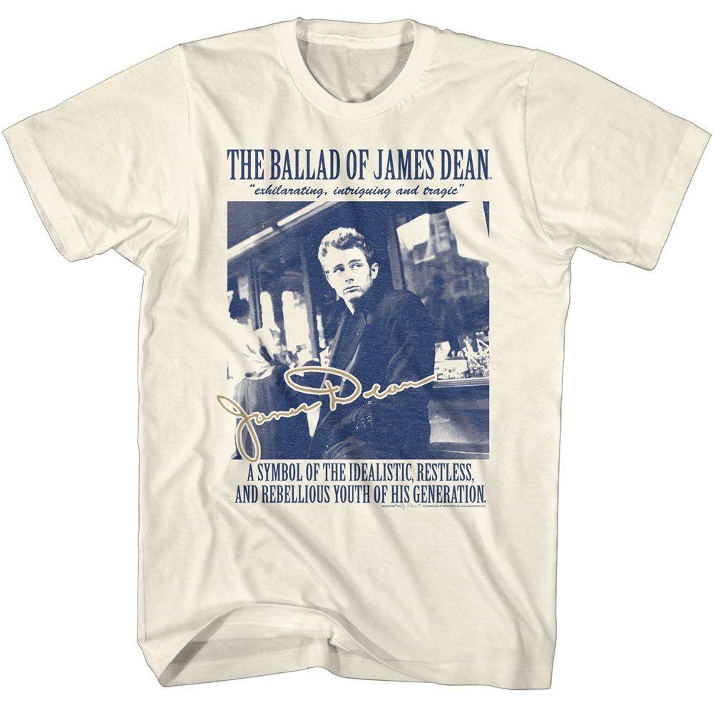 James Dean The Ballad Of Natural Icon Shirt XL
