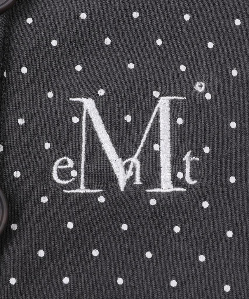 Mucent Minuit Button Mini Dot Short Sleeve Cardigan (2 Colors)