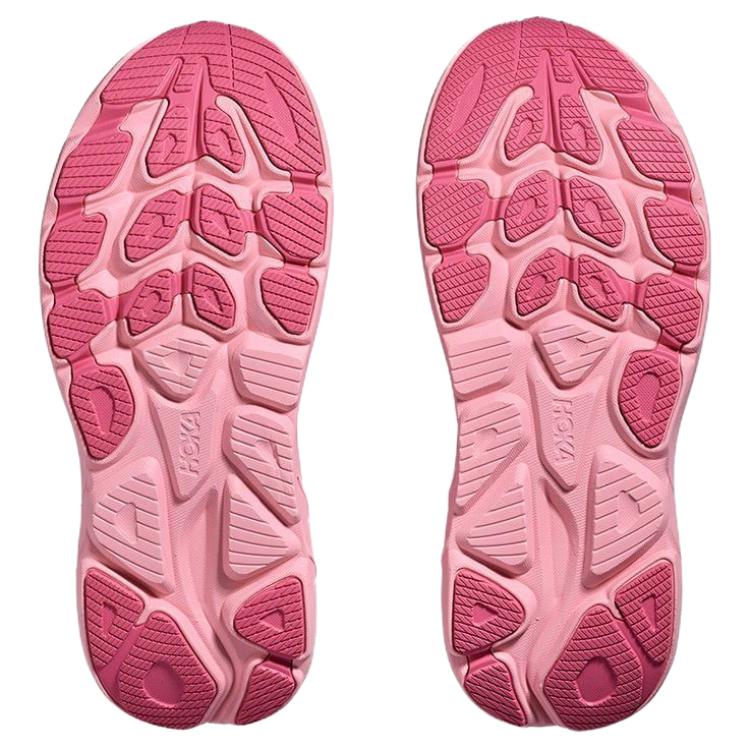 HOKA One One Clifton 10 Weit Bequem Vielseitig Rutschfest Langlebig Atmungsaktiv Stützend Laufschuhe Damen Sneaker Blau Rosa 1162050-OTP