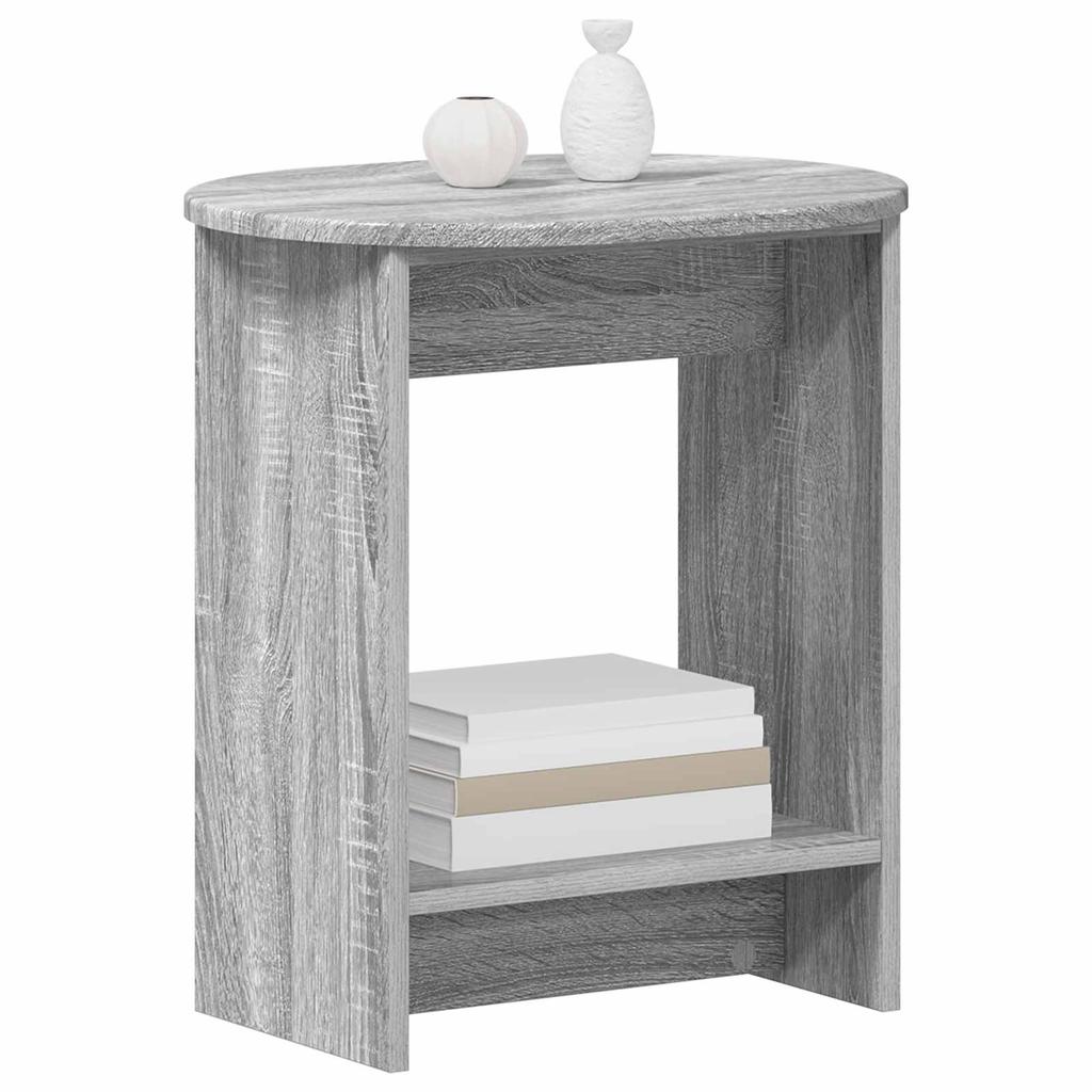 Side Table Grey Sonoma 50 x 39.5 x 55 cm Engineered Wood