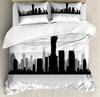 New York City Golden Arches Bridge 3D Print Bedding Set Cozy Duvet Cover King Queen Twin Single Size Birthday Gift Bedroom Decor
