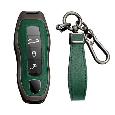 Porsche Exclusive Key Case Key Holder Key Cover Leather Alloy Silicone for Porsche