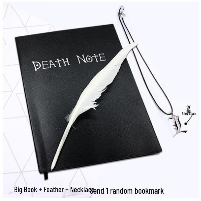 Anime Death Note Notebook with Quill Pen