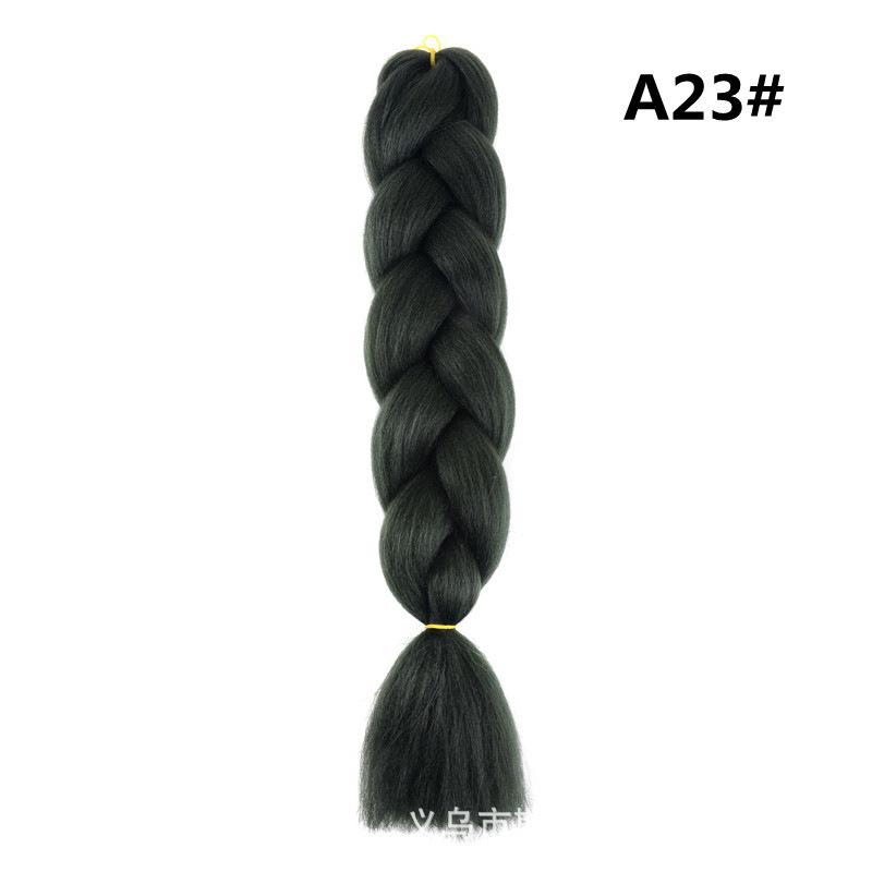 2026 New  Xpression Synthetic Big Braids Crochet Hair Braids Extensions Yaki Straight Hair Women's Jumbo Braids Hair Daily Wear