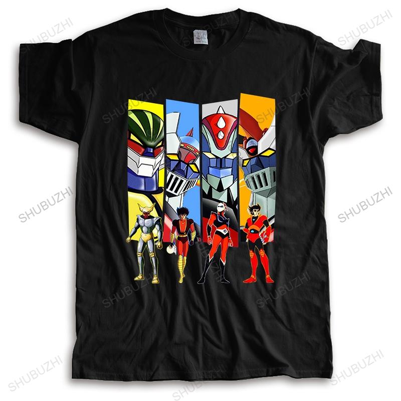 New Arrived Mens t shirt SUPER ROBOT JEEG MAZINGA MAZINGER GOLDRAKE CARTOON TSHIRT PER UOMO E BAMBINO mens tshirts