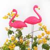 Pink Small Flamingo Garden Decoration Lawn Statues Party Ornament Home Craft Plastic Simulation Artificial Flamingo Decoration