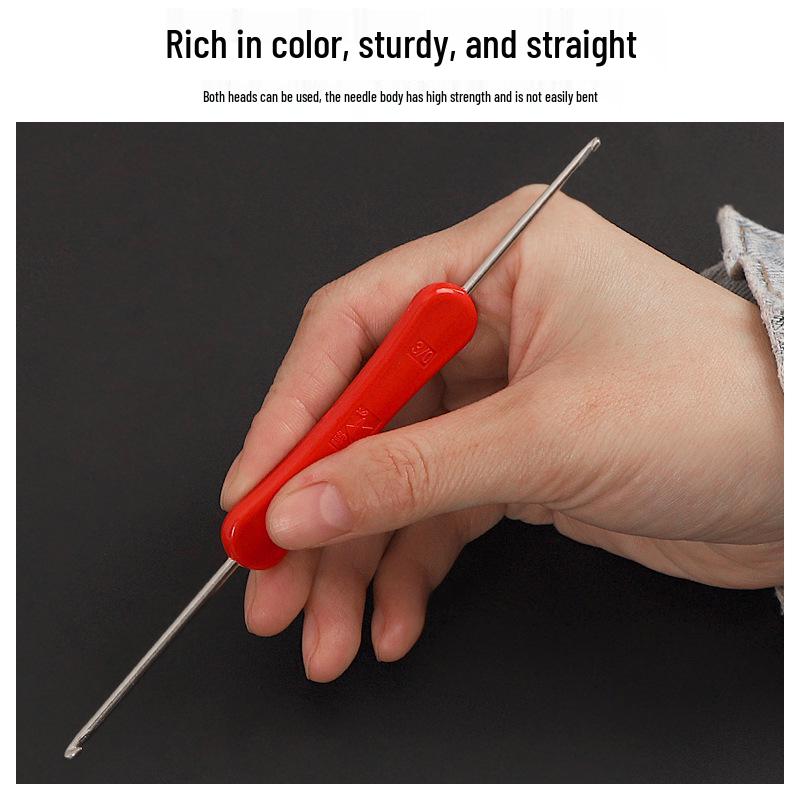 Double-Ended Crochet Hook Set for DIY Knitting: Sweaters, Yarn Dolls, Bags, Slippers