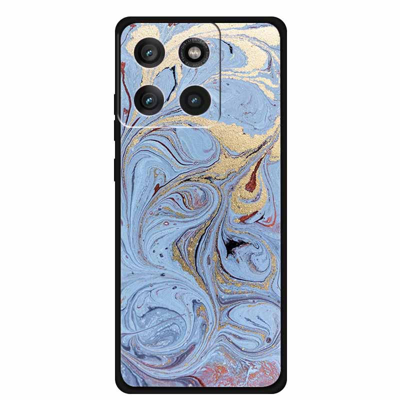 For Moto Edge 60 Pro Case XT2507-1 Coque Multi Colored Marble Pattern Soft Silicon Back Cover for Motorola Edge 60 Pro 5G Bumper