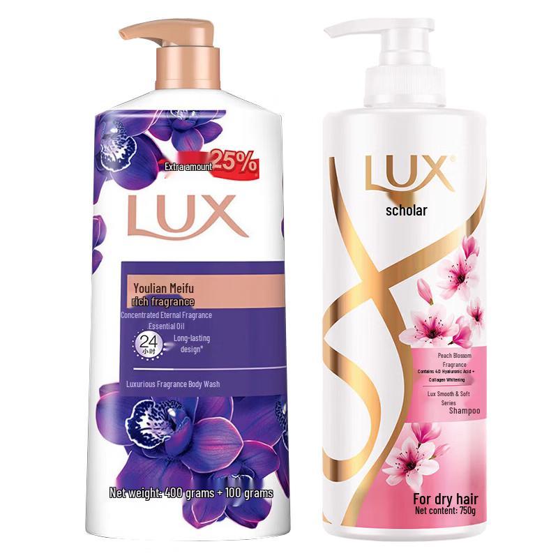 LUX Набор ароматического геля для душа и шампуня