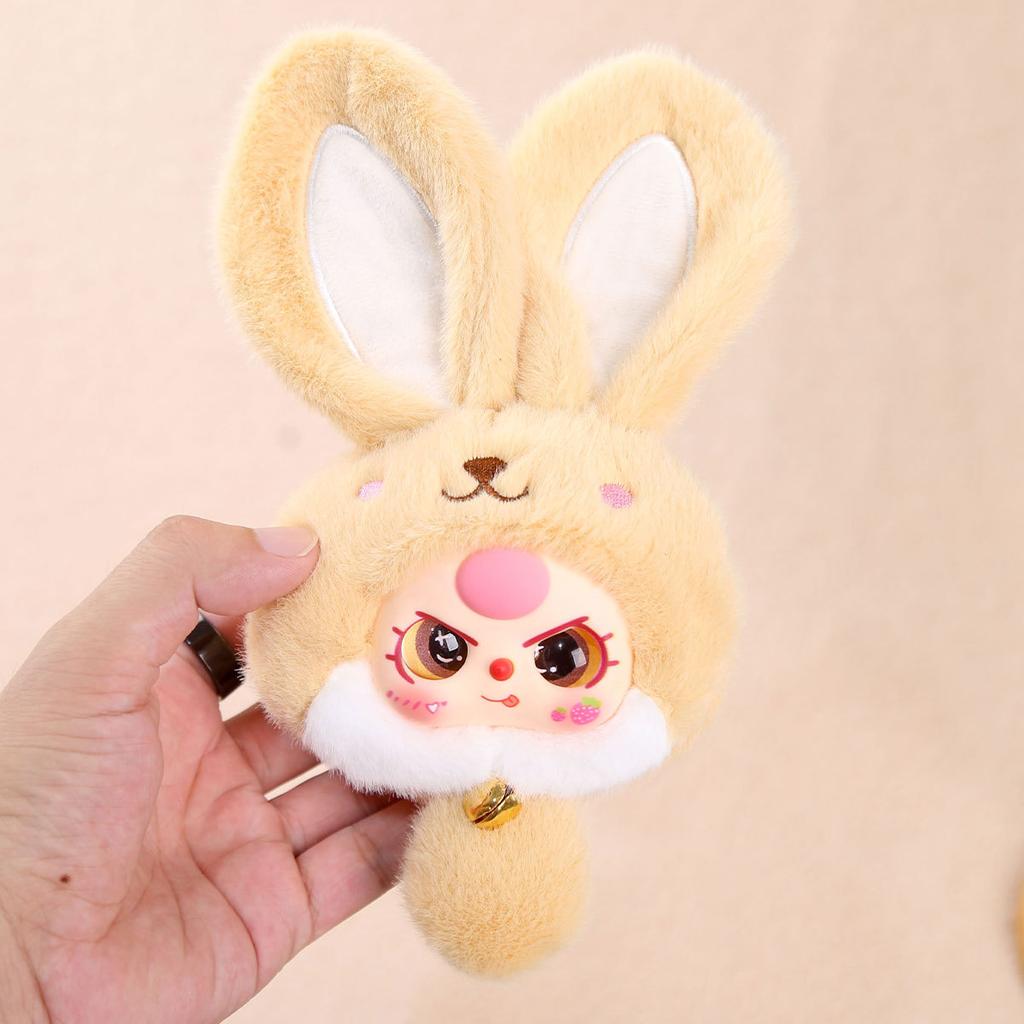 Niedliche Vinylpuppe Plüschtier Baby drei Jahre alt verwandelte sich in Tierpuppe Puppe Großhandel Geburtstagsgeschenk Mädchen