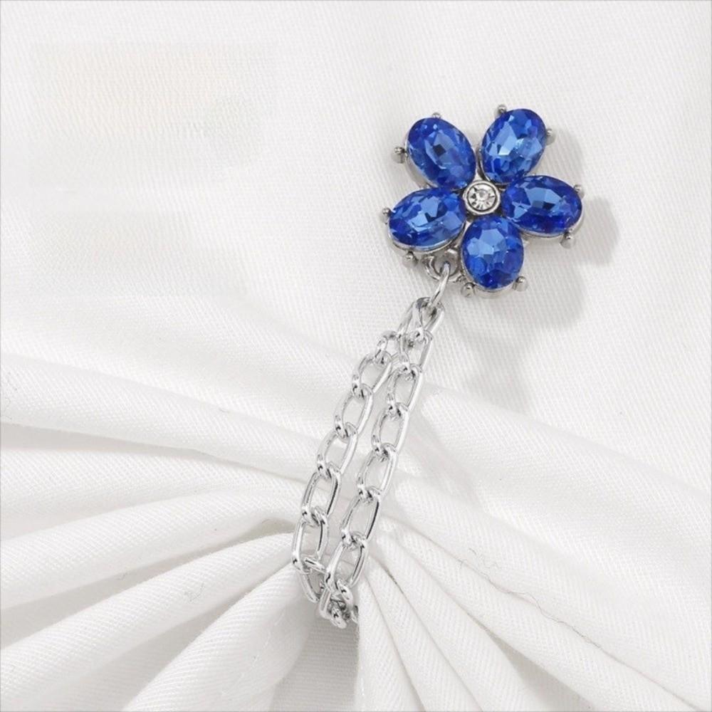 With Chain Magnetic Clothing Clips Legs Cuff Fixing Buttonless Clips Magnet Clips Shirts