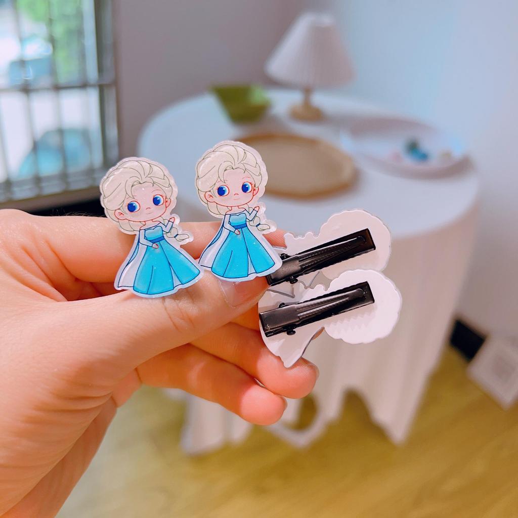 Korean Princess Mermaid Hair Clips & Ties - Cute Hair Accessories for Girls
