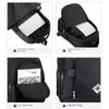 with USB Charging Port Business Notebook Backpack Casual Computer Bag  High School Student