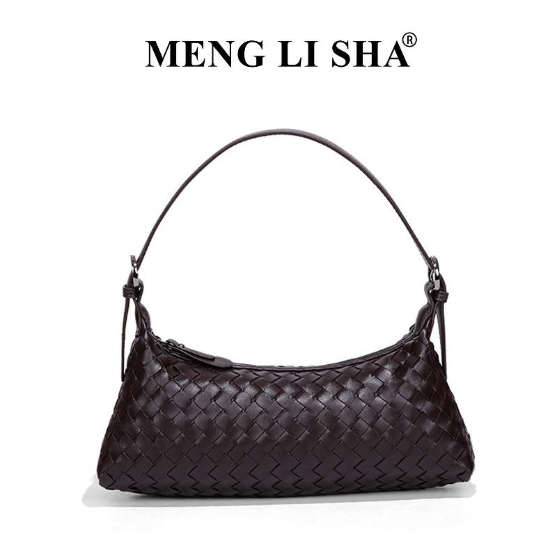 New hand-woven dumpling bag casual versatile handbag commuter shoulder crossbody baguette bag