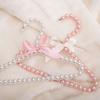 1Pc Baby Hangers For Clothes Kids Pet Pearl Plastic Hanger Child Clothes Rack Pet Dog Mini Hangers Wardrobe Baby Coat Rack