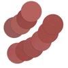 6 Inch Sanding Discs Red Sand Hook and Loop Sandpaper for Wood Metal Polishing Grinding 80 Grit 10 Pcs