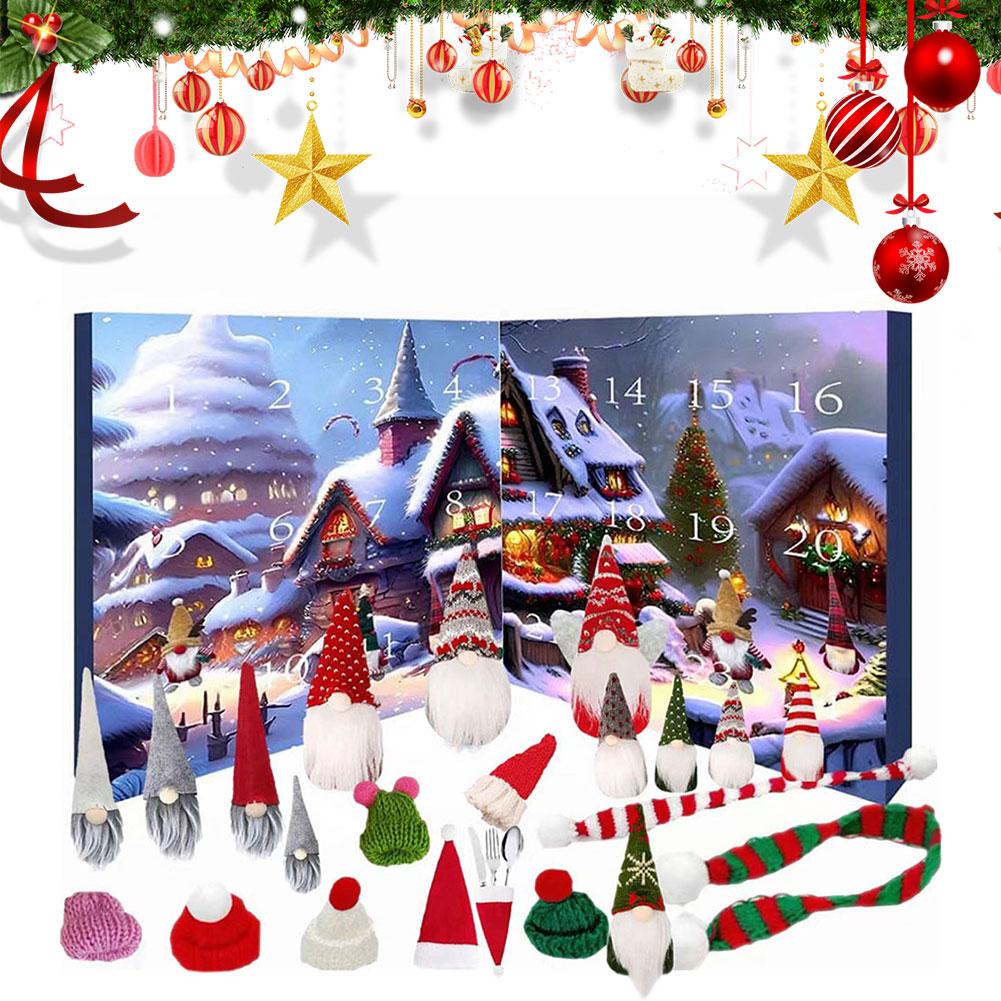 Noel Cücesi Tatilleri Advent Takvimi 2025 24 Günlük Noel Geri Sayım Takvimi Çocuklar Erkekler Kızlar için Noel Geri Sayım Takvimi