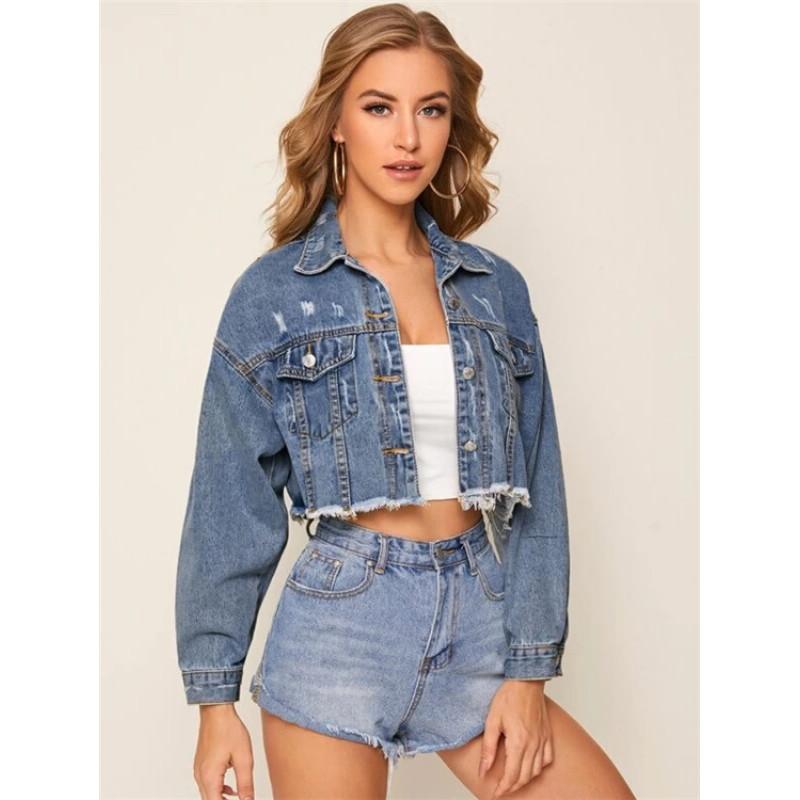Women's Short Denim Jacket