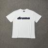 Cross-border Foreign Trade European and American High Street Drama Tide Brand Simple Letter LOGO Printing Men's and Women's Casual Loose T-shirt