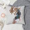Gachiakuta Doublesided Printed Square Pillow Cover Decorative Cushion Cover for Sofa Bedroom Bedside