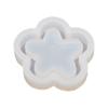 Stampo shaker in resina Stampo in silicone a sabbie mobili Stampo in epossidico per colata Stampini in silicone a sabbie mobili Multiformi per portachiavi fai-da-te