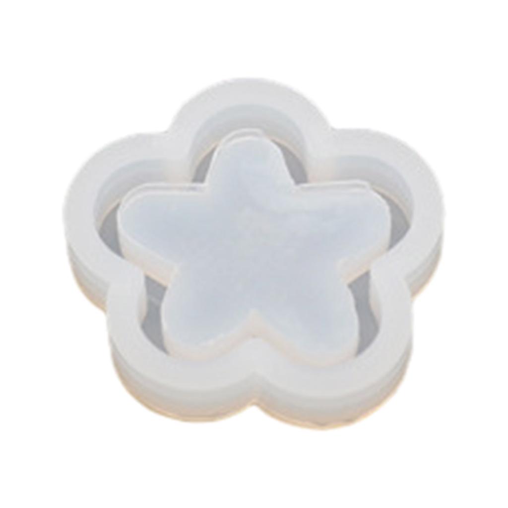 Stampo shaker in resina Stampo in silicone a sabbie mobili Stampo in epossidico per colata Stampini in silicone a sabbie mobili Multiformi per portachiavi fai-da-te